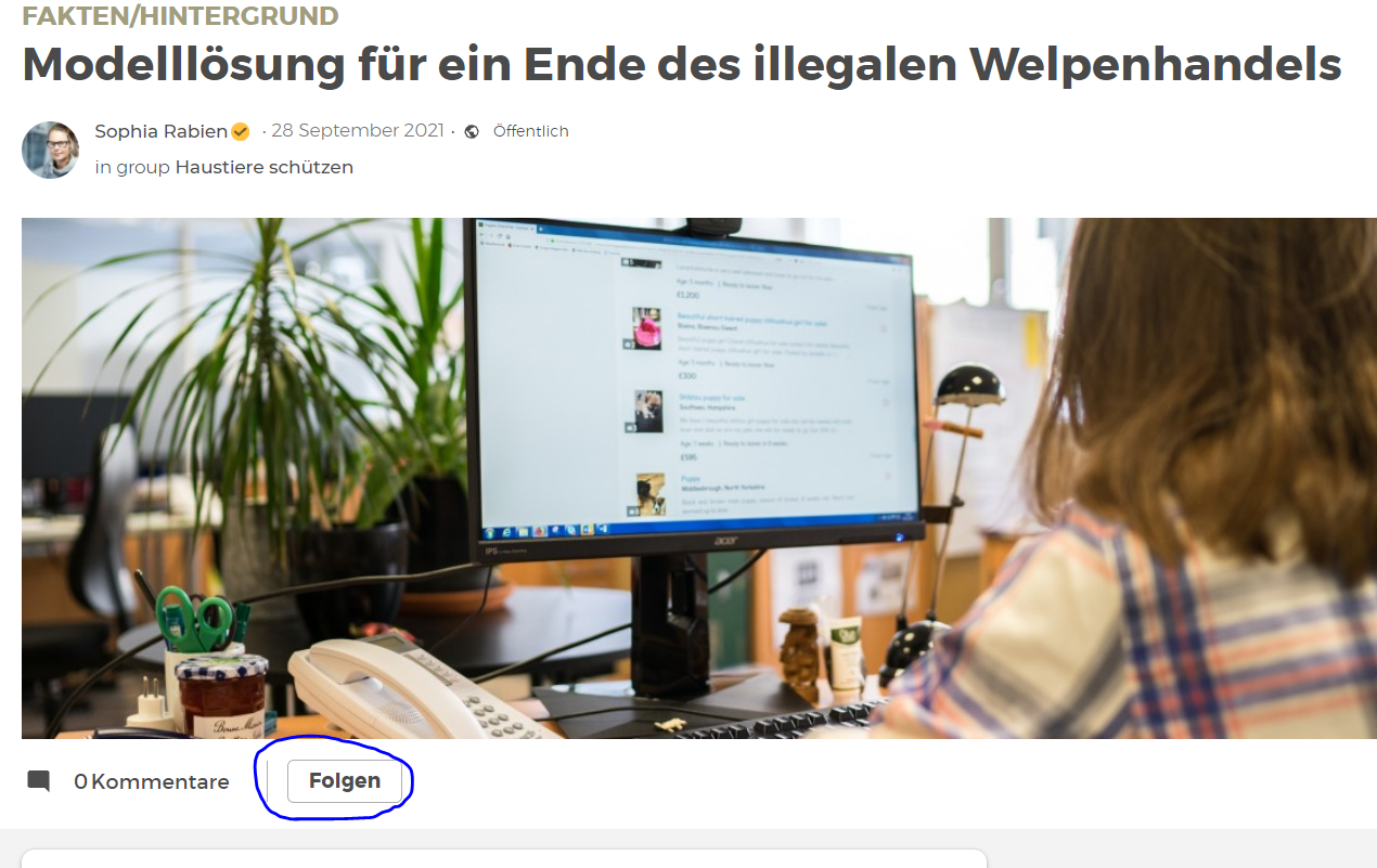 Inhalten folgen